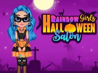Rainbow Girls Hallowen Salon image
