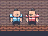 2 Player Red Blue Pirates image